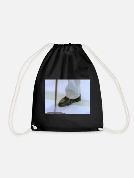 La chaussure de Rick Astley - Sac de sport léger - noir