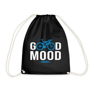 Vélo velo good mood sport cycliste gravel - Sac de sport léger - noir - Devant