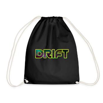 Magic Color neon - Drawstring Bag - black - Front