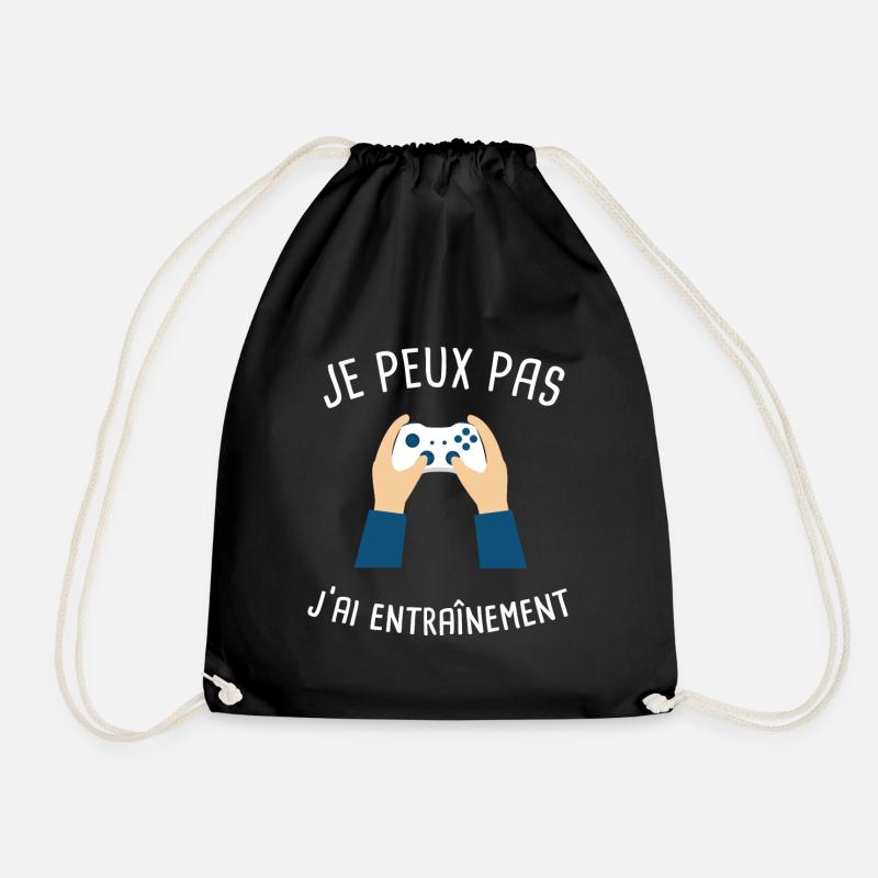 j'peux pas j'ai console gaming - Sac de sport léger - noir