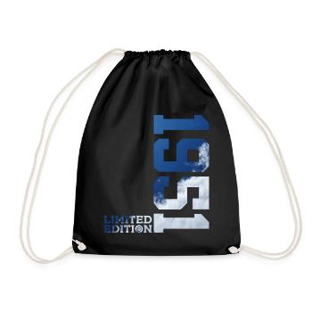 ÉDITION LIMITÉE 75E ANNIVERSAIRE 1951 - Sac de sport léger - noir - Devant