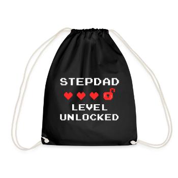 Niveau Stepdad débloqué - Sac de sport léger - noir - Devant