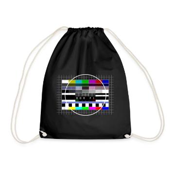 Gdr photo de test Retro Ostalgie 80s - Sac de sport léger - noir - Devant