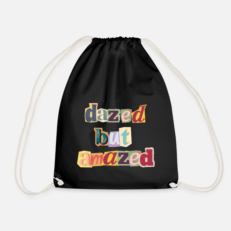 dazed but amazed - Turnbeutel - Schwarz