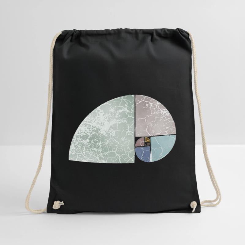 Fibonacci Spiral Sequence - Light Colored 1 Sac de sport léger