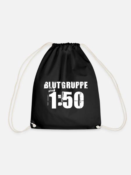 Blutgruppe 1:50 - Zweitakter Oldtimer DDR - Turnbeutel - Schwarz