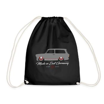  601 Kombi Low DDR - Drawstring Bag - black - Front