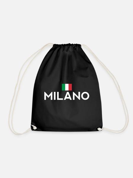 Milano Mailand - Turnbeutel - Schwarz