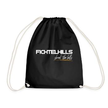 Fichtelhills Mountainbiking shred the hills - Turnbeutel - Schwarz - Vorne