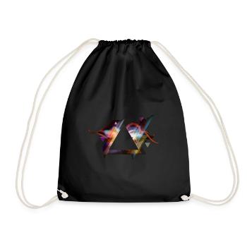 Illuminati Triangle - Sac de sport léger - noir - Devant