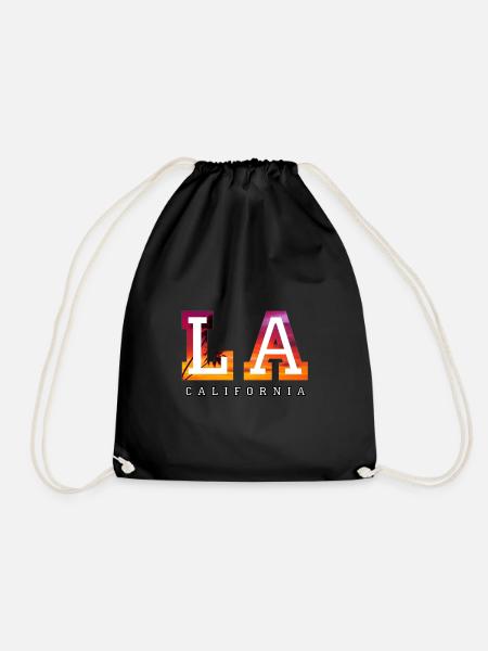 Los angeles - Mochila saco - negro