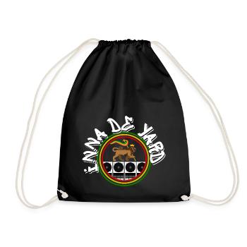 Reggae Soundsystem Lion - Turnbeutel - Schwarz - Vorne