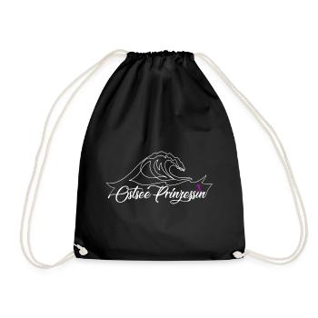 Princesse de la mer Baltique - Amour de la mer Baltique - Sac de sport léger - noir - Devant