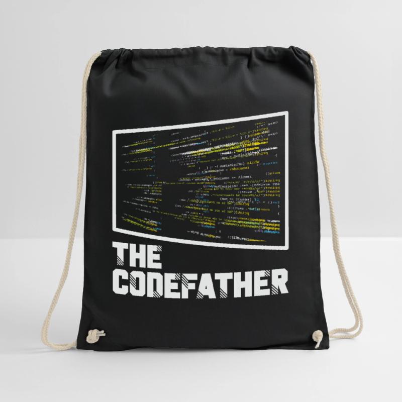 The Codefather Programmer Coding Coder Funny Turnbeutel