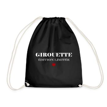 Girouette - Sac de sport léger - noir - Devant