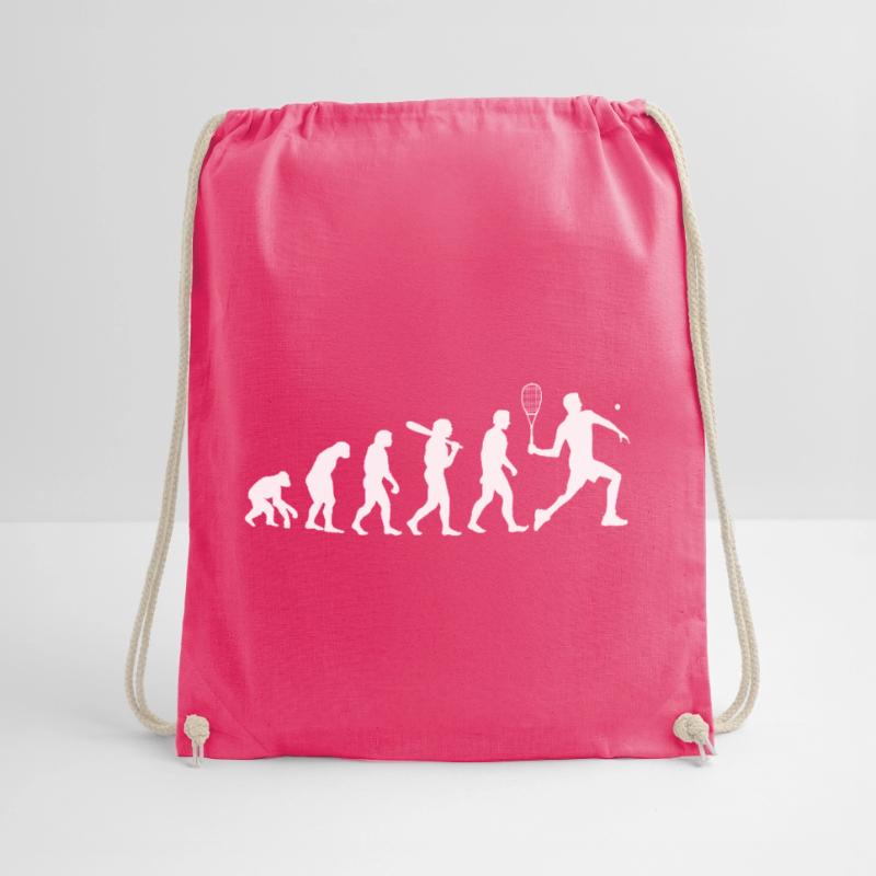 Evolution Squash Player Drawstring Bag