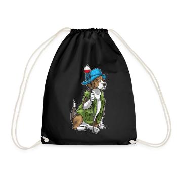 Canne à pêche pour pêche de pêche pour pêcheurs de pêche - Sac de sport léger - noir - Devant