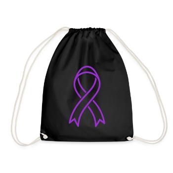 Sensibilisation à la maladie d’Alzheimer - Sac de sport léger - noir - Devant
