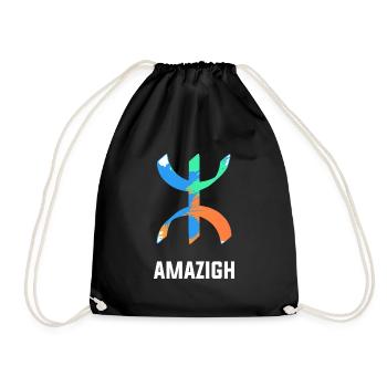 Amazigh - Sac de sport léger - noir - Devant