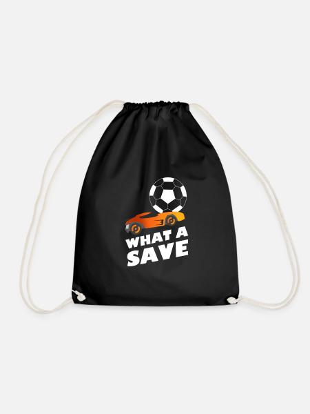 Soccer Car What A Save - Turnbeutel - Schwarz