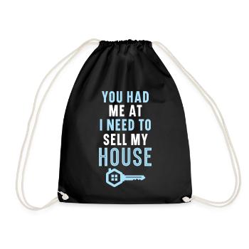 Ils m’ont eu à Je dois vendre ma maison I - Sac de sport léger - noir - Devant