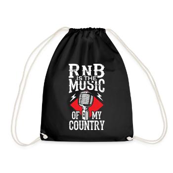 Le R B est la musique de mon pays - Sac de sport léger - noir - Devant
