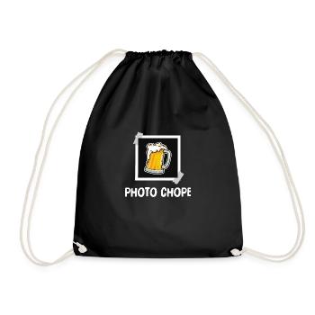 photo chope - Sac de sport léger - noir - Devant