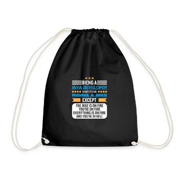 Java Developer - Sac de sport léger - noir - Devant