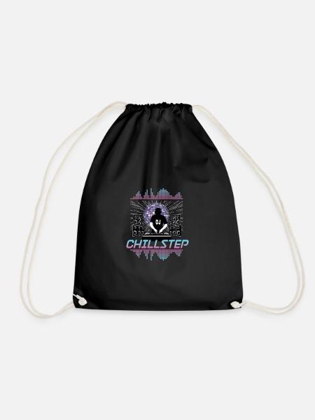 Chillstep Musique Electro Musique - Sac de sport léger - noir