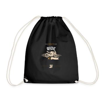 Born To Ride - Moto - Sac de sport léger - noir - Devant