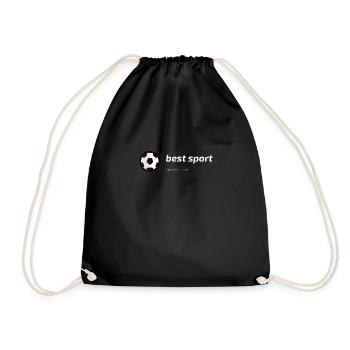 Best sport - Drawstring Bag - black - Front