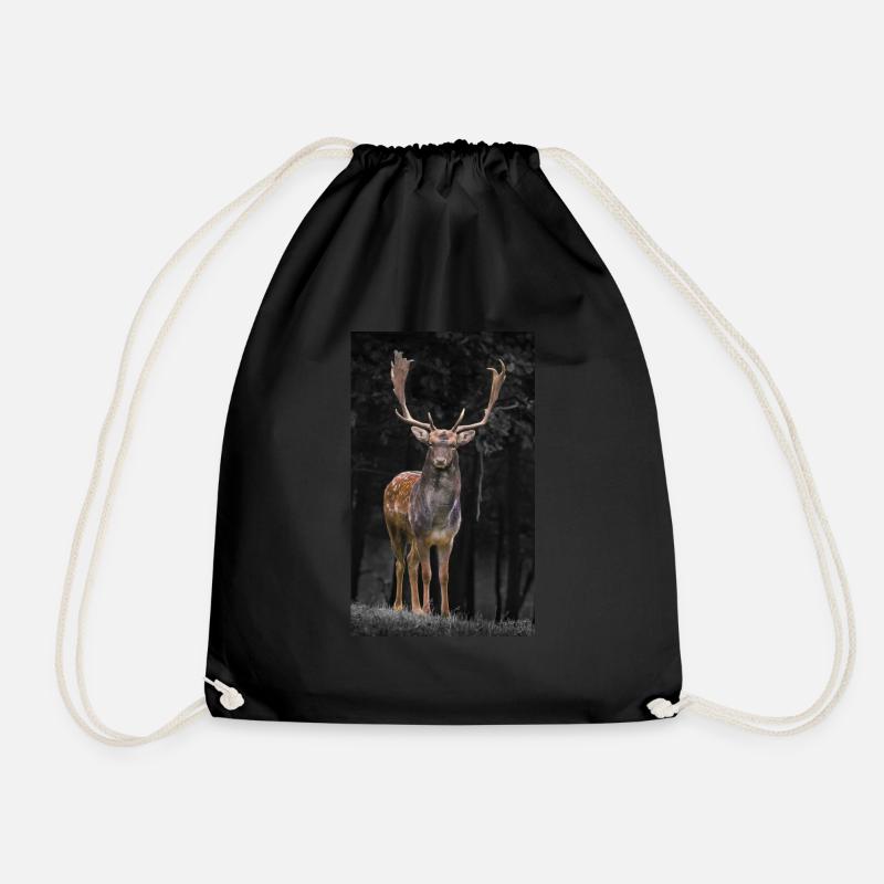cerf - Sac de sport léger - noir