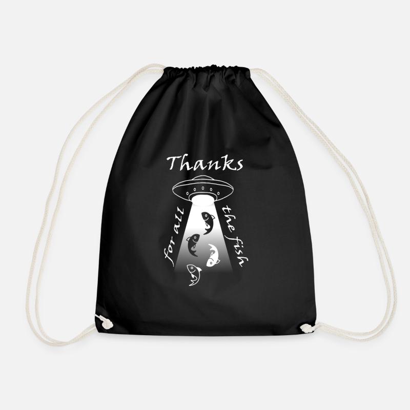 thanks for all the fish - Turnbeutel - Schwarz