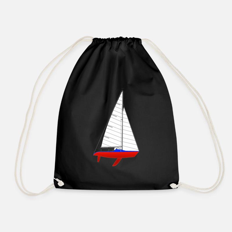 Segelboot - Sac de sport léger - noir
