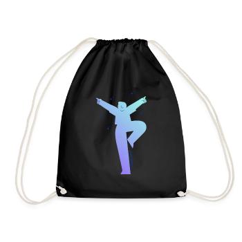 Just Dance - Turnbeutel - Schwarz - Vorne