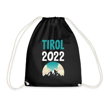 Tyrol 2022 - Drawstring Bag - black - Front