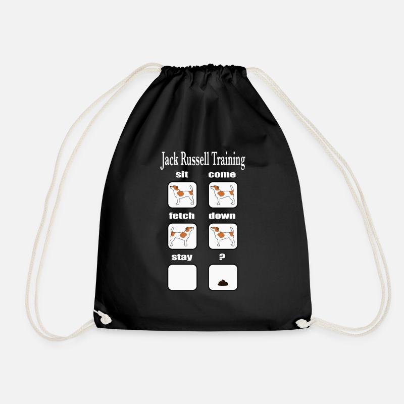 Jack Russell Terrier Training - Turnbeutel - Schwarz