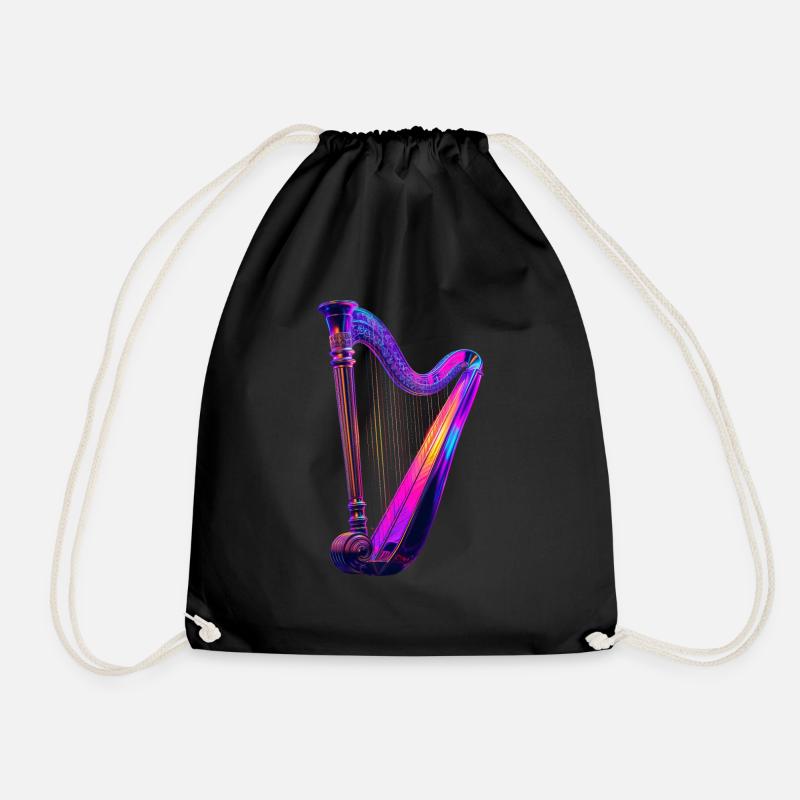 Harpe - Sac de sport léger - noir
