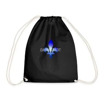 Darmstadt chemise pour les fans - Sac de sport léger - noir - Devant