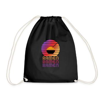 Ramen - Sac de sport léger - noir - Devant
