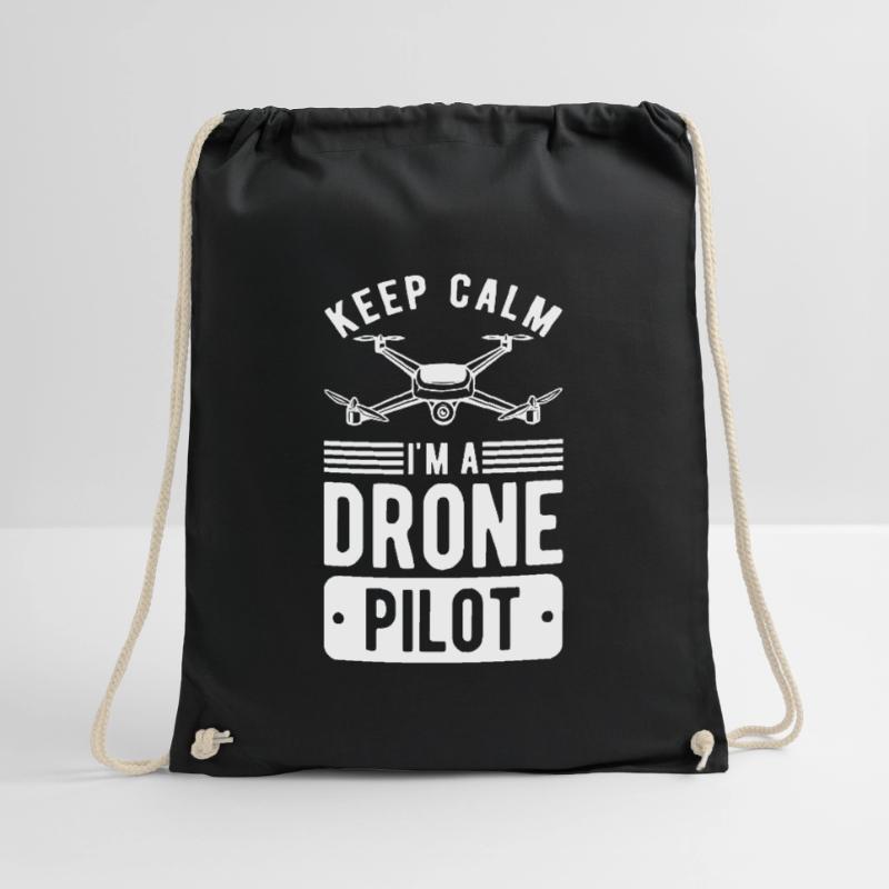 Drone Drone Pilot Drone Operator Quadcopter Drawstring Bag