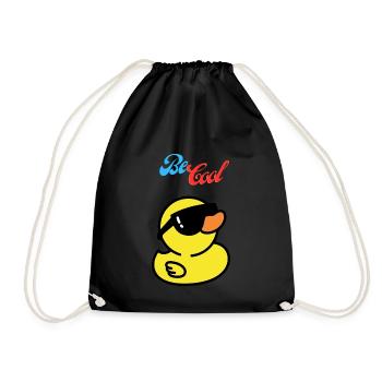 Be Cool - Turnbeutel - Schwarz - Vorne