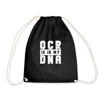 Obstacle Course Racing Gear - Drawstring Bag - black - Front