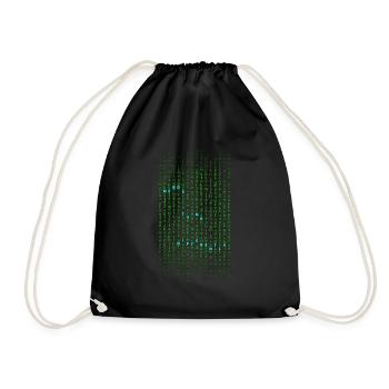 Les nerds pensent différemment - Sac de sport léger - noir - Devant