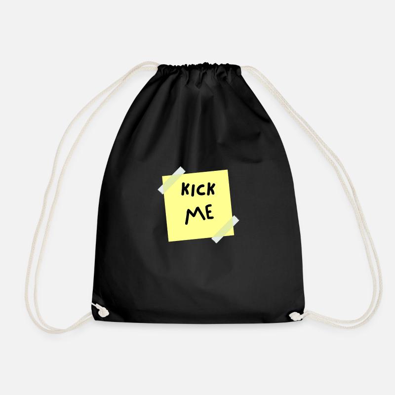 Kick me - Sac de sport léger - noir