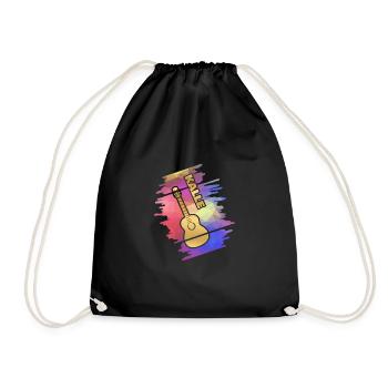 Kalle comme Guitare - Sac de sport léger - noir - Devant