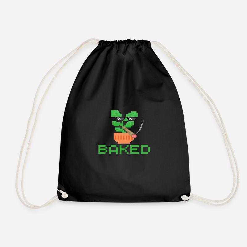 Baked. - Turnbeutel - Schwarz