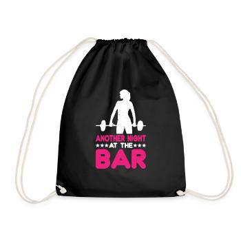 Une autre nuit au bar 3 - Sac de sport léger - noir - Devant