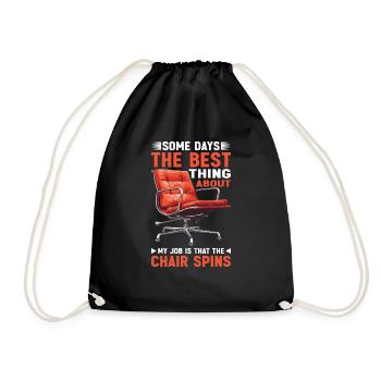 La meilleure chose à propos de Job : Chair Spins 2 - Sac de sport léger - noir - Devant