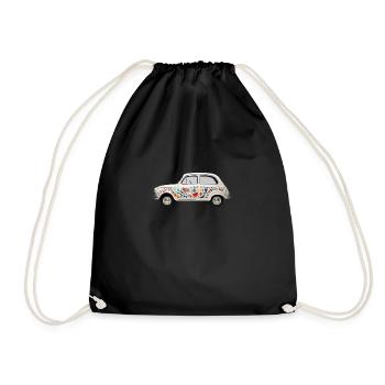 Classic Car - Drawstring Bag - black - Front